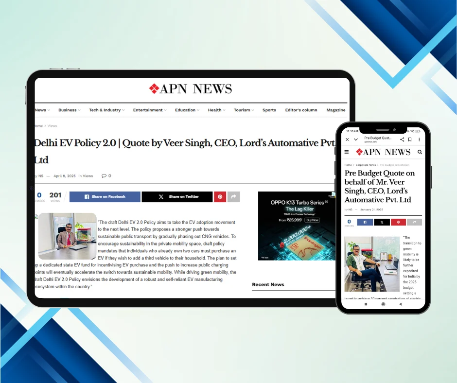 News and Articles 29 - Delhi EV Policy 2.0